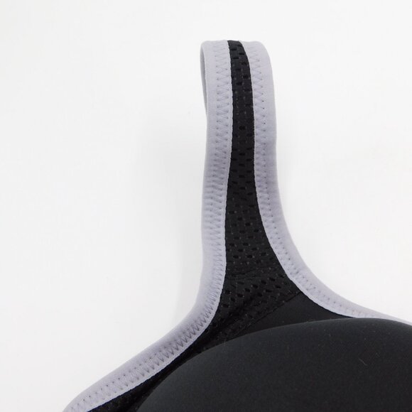 Wacoal Kerri Wirefree Sports Bra | Black & Gray | Athleisure Gym | NWT | 32DD - Picture 5 of 8